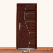 Door manufacture swinging armored door hign quality wood steel door